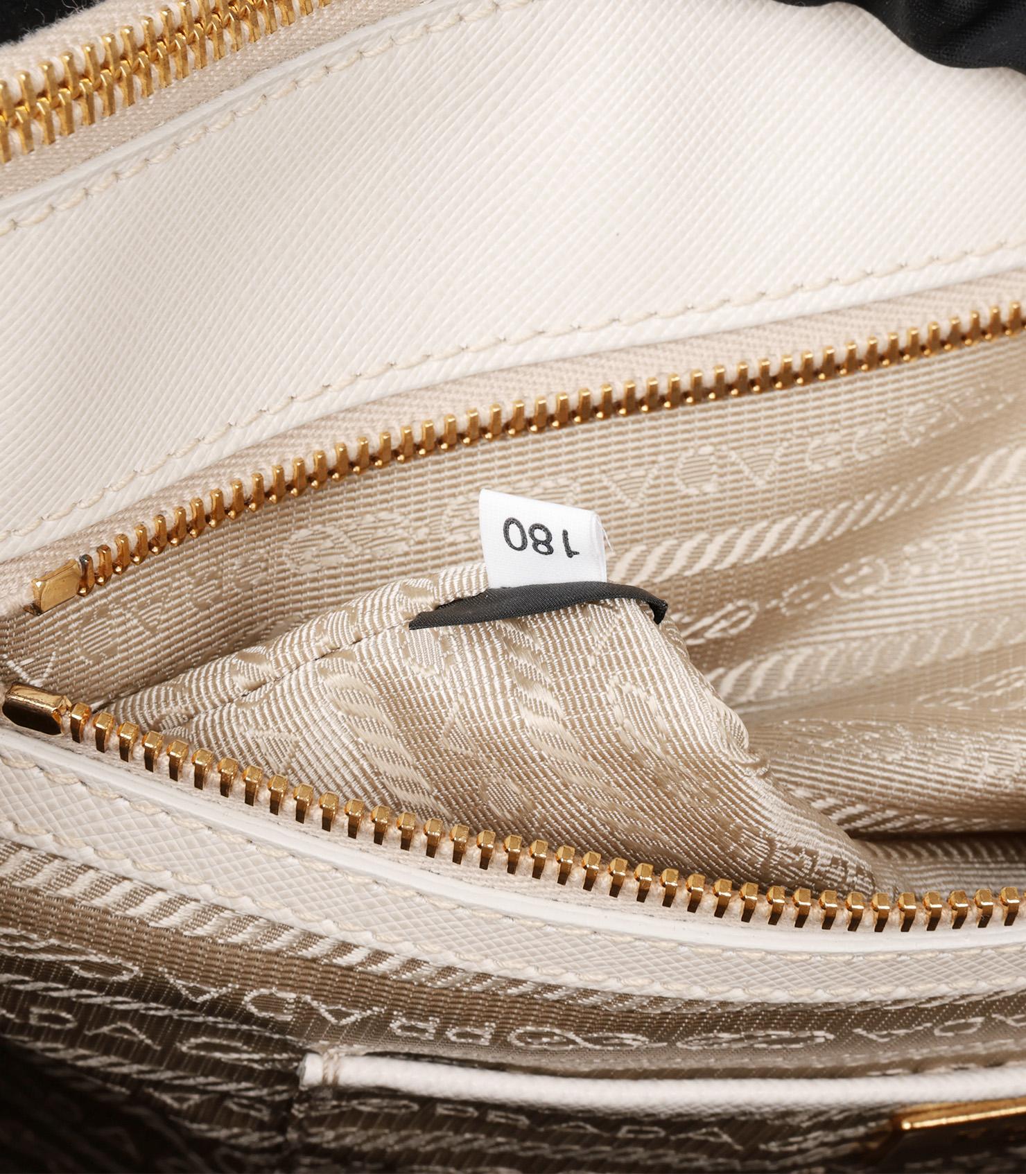 Prada Talco Saffiano Lux Leather Large Galleria Tote 3