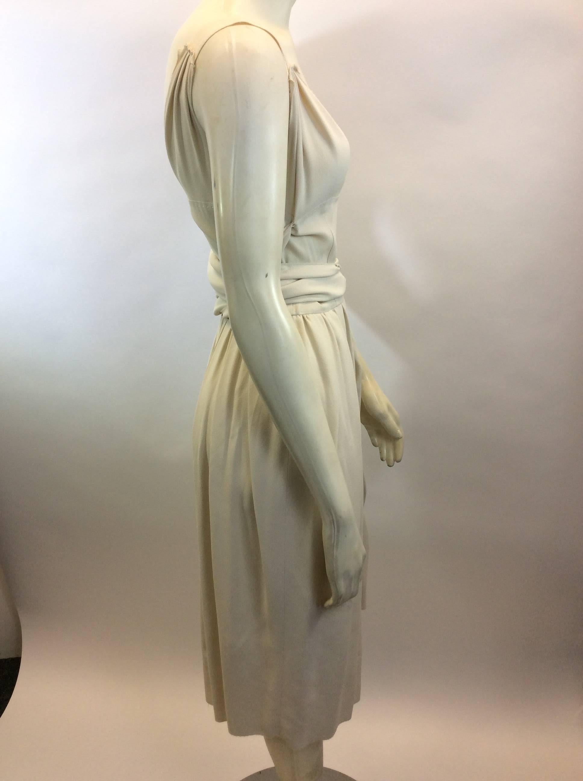 Prada Tan Dress In Excellent Condition For Sale In Narberth, PA