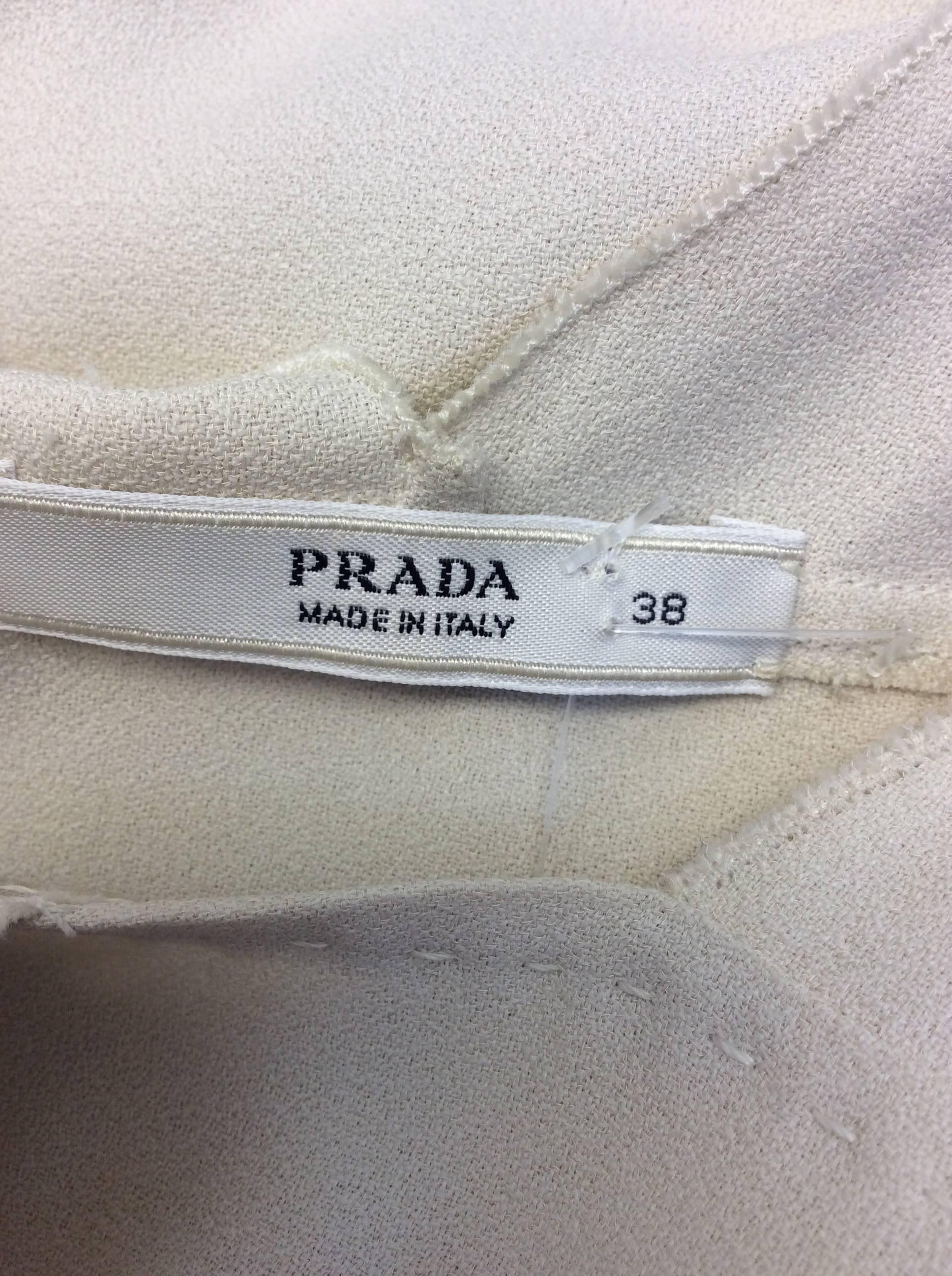 Prada Tan Dress For Sale 1