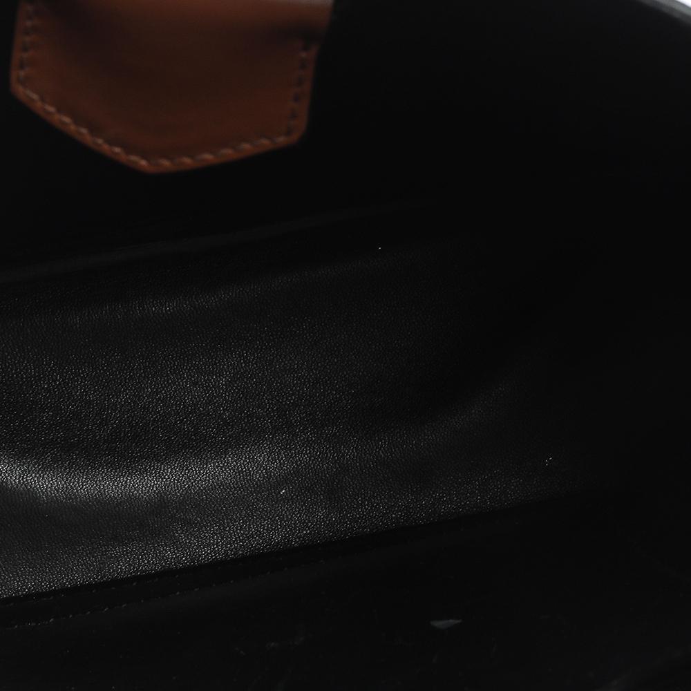 Prada Tan Saffiano Leather Medium Panier Top Handle Bag 2