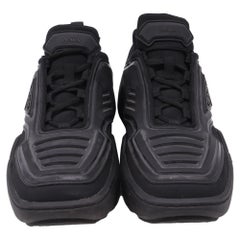 Prada Techno Stretch Sneakers in Black Rubber