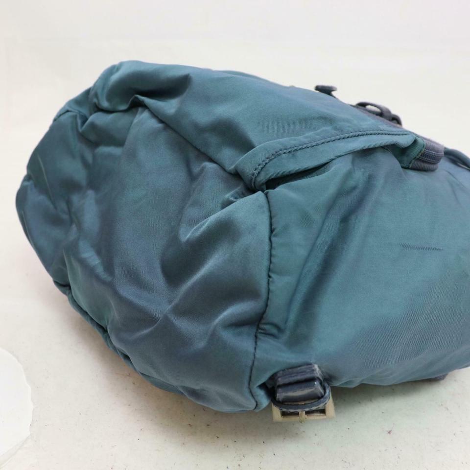 Prada Tessuto 870748 Blue Nylon Backpack 2