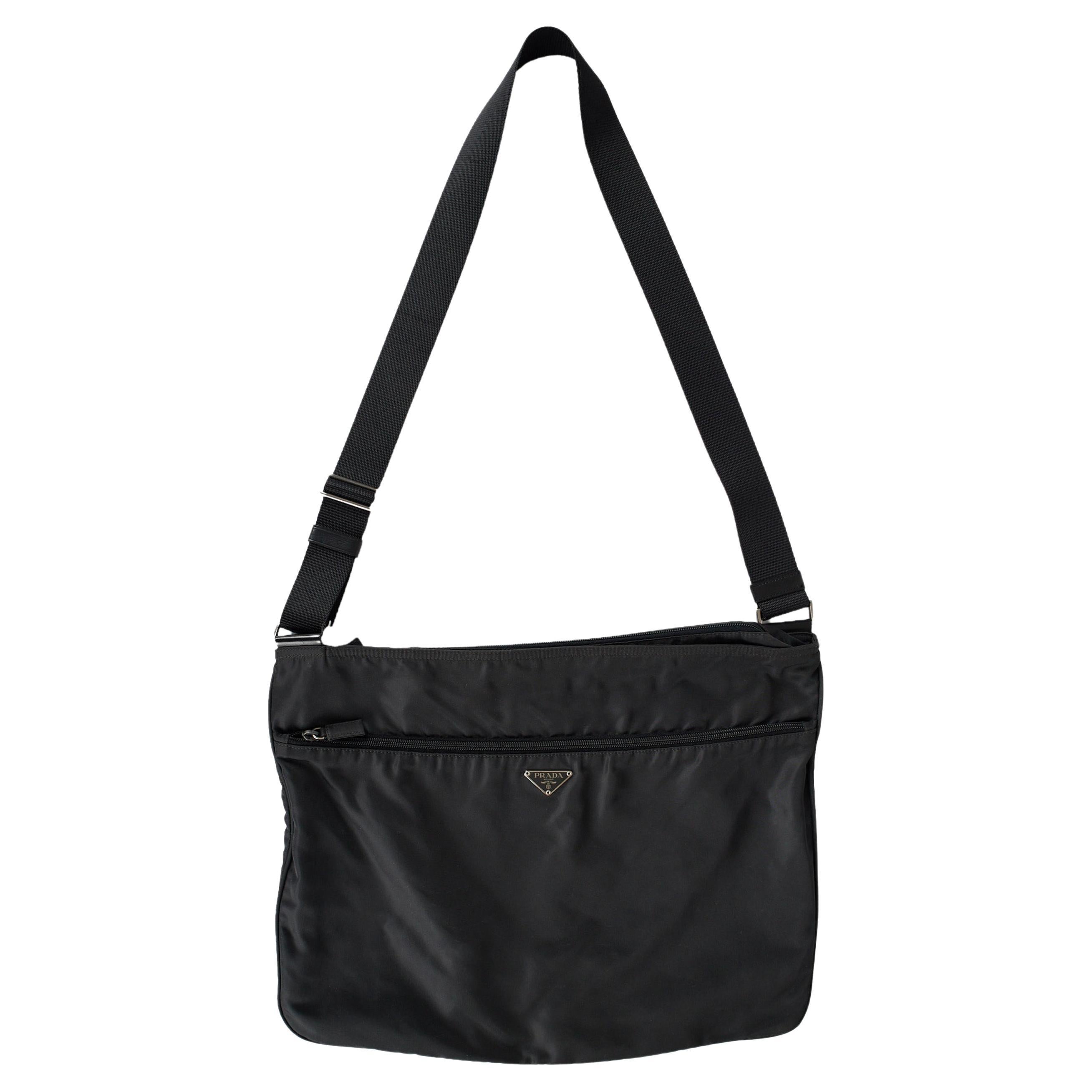 Prada Tessuto Crossbody Bag For Sale