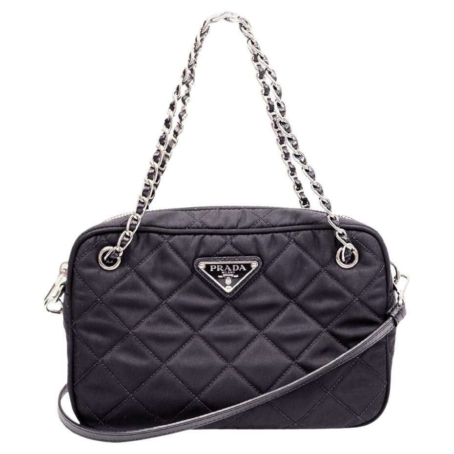 Bolso de hombro Prada Tessuto Impuntu de nailon acolchado en venta