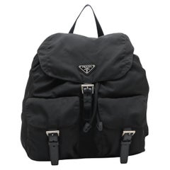 Zaino Prada Tessuto Nylon Nero