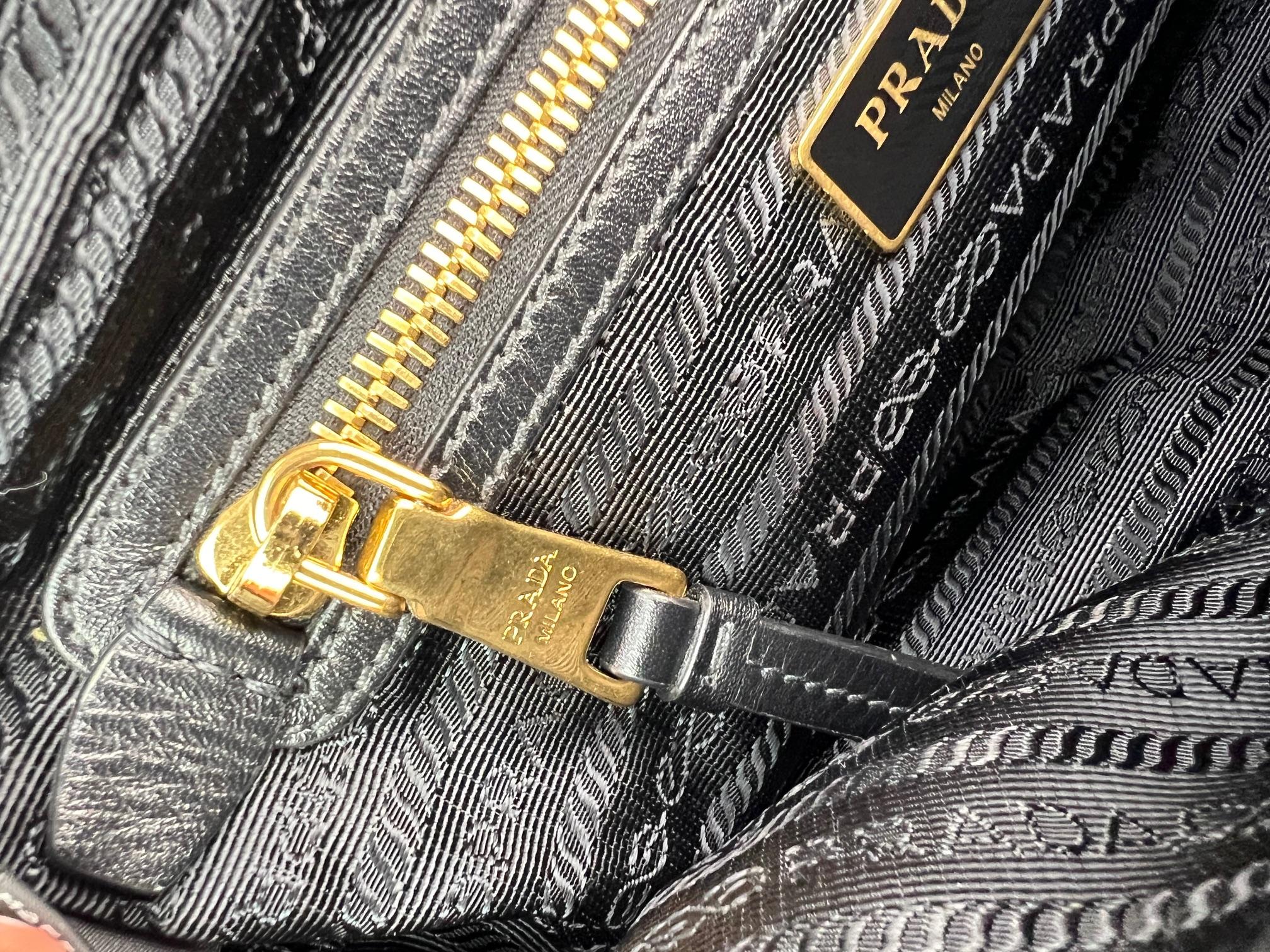 Prada Tessuto Nylon Bandoliera Black Crossbody Camera Bag For Sale 1