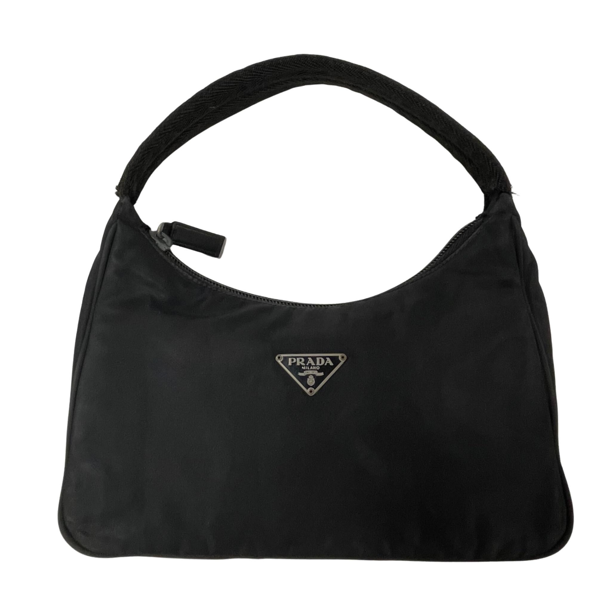 Prada Tessuto Nylon Black Sport Re-edition Mini Shoulder Bag 5
