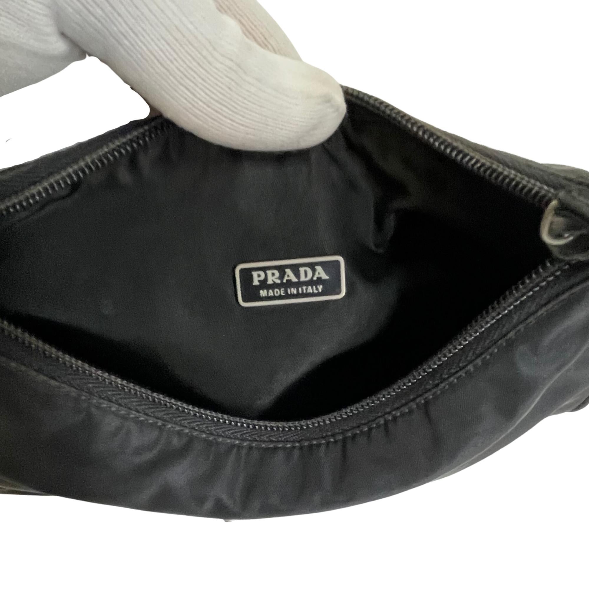 Prada Tessuto Nylon Black Sport Re-edition Mini Shoulder Bag 3