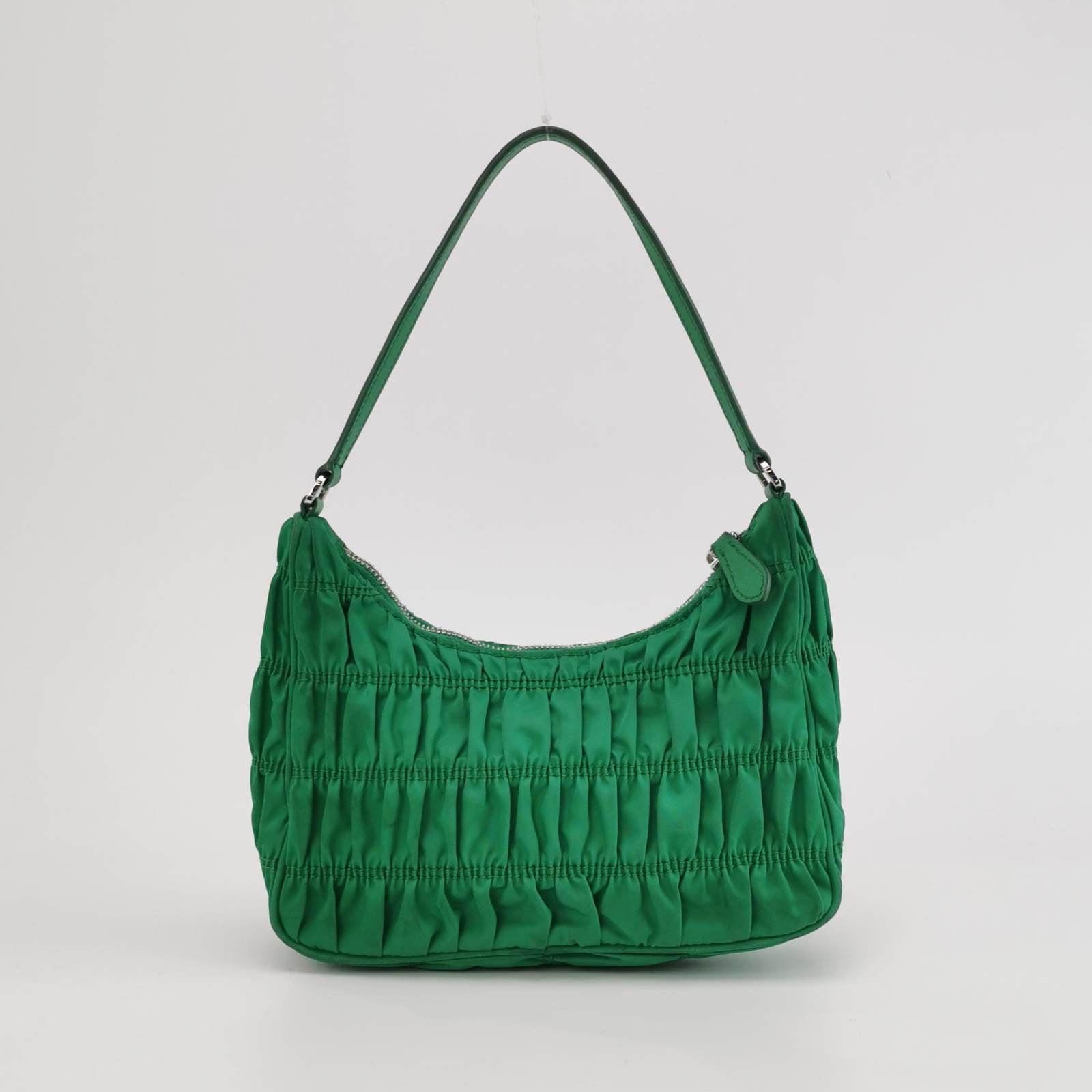 Prada tessuto nylon hobo bag new arrivals