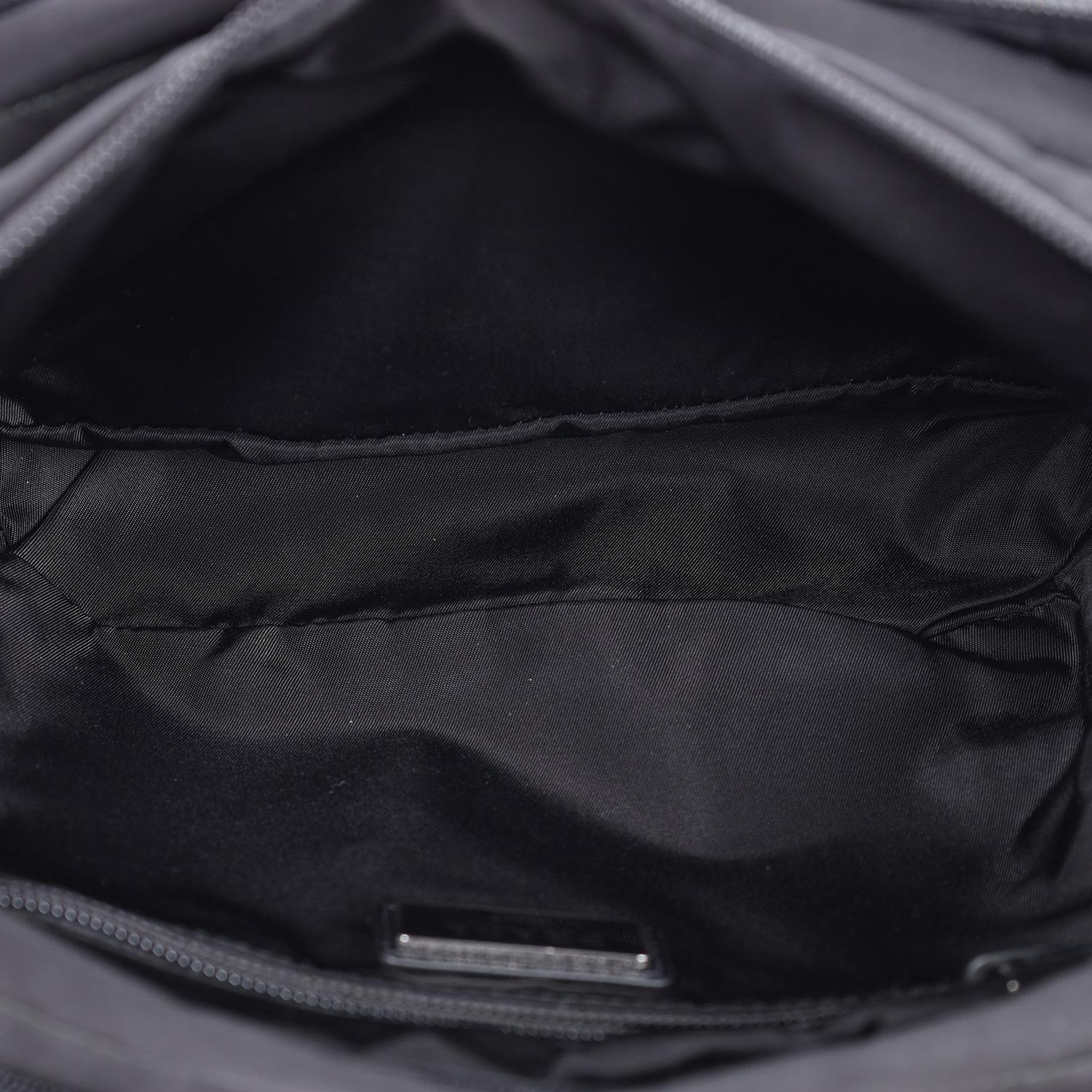 Prada Tessuto Nylon Montagna Harness Bag Black 7