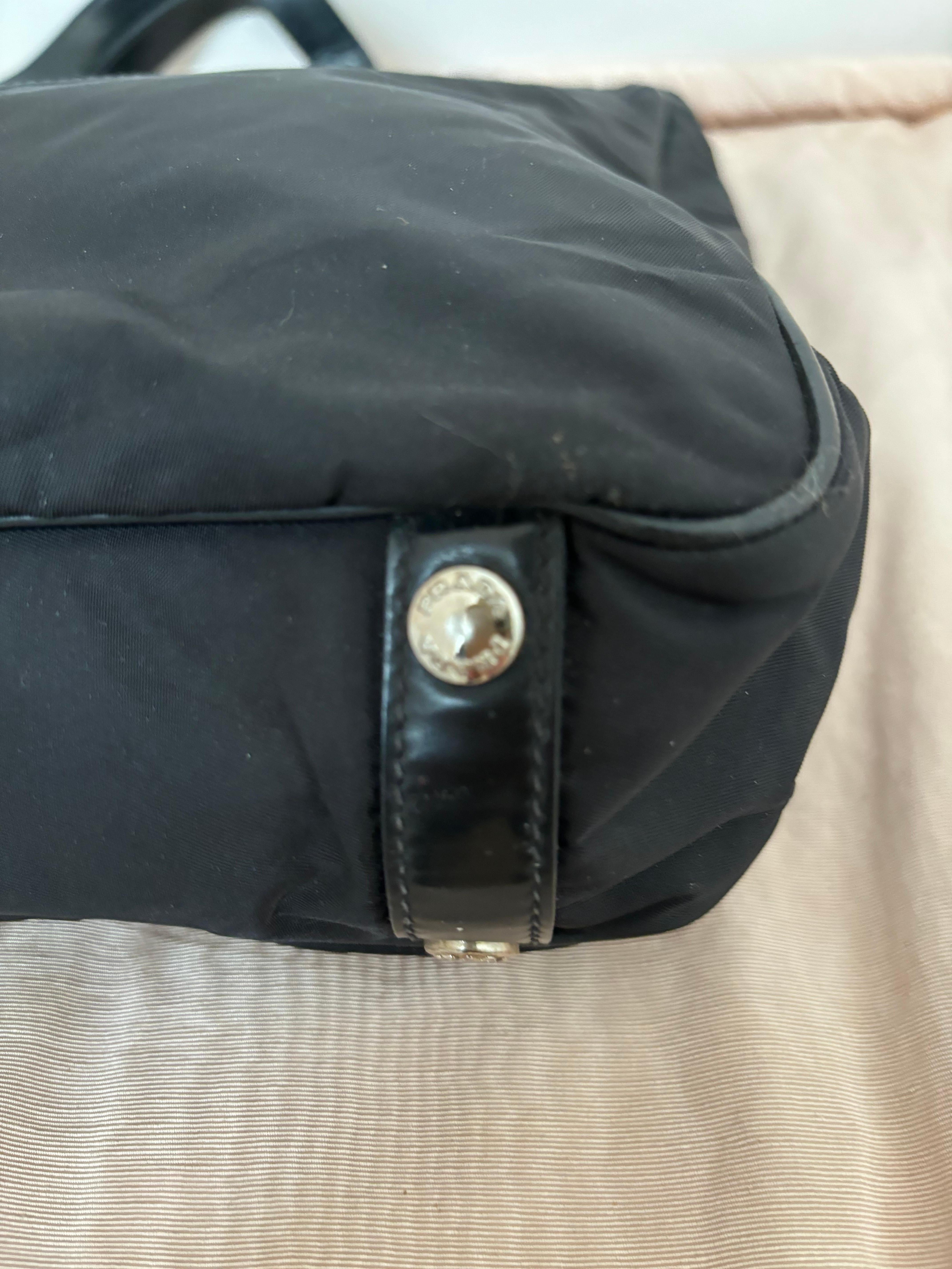 Prada Tessuto Nylon Tote In Good Condition For Sale In Port Hope, ON