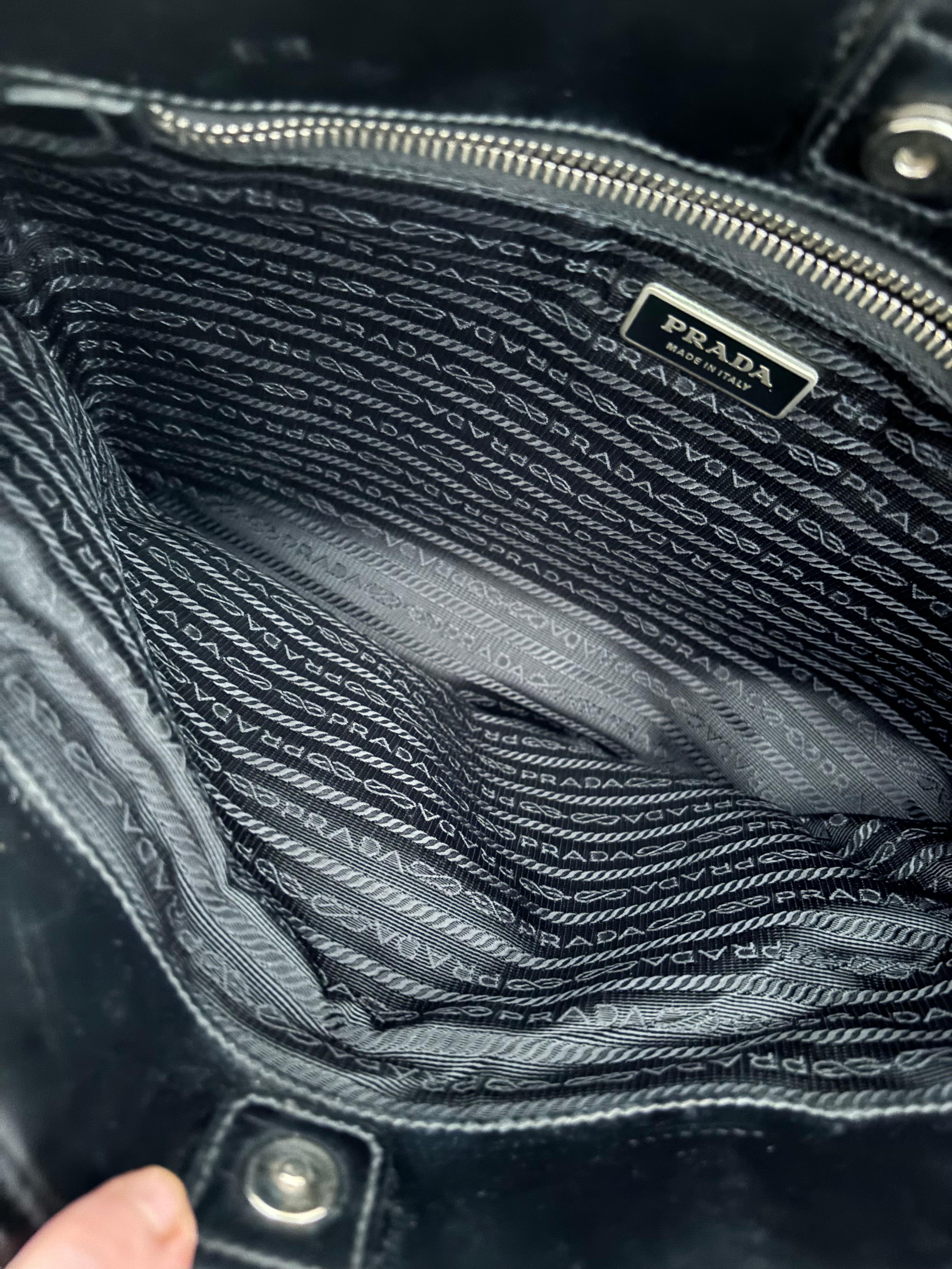 Women's Prada Tessuto Nylon Tote For Sale