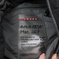 Prada Tessuto Sports Banana Bum 869044 Black Nylon Cross Body Bag