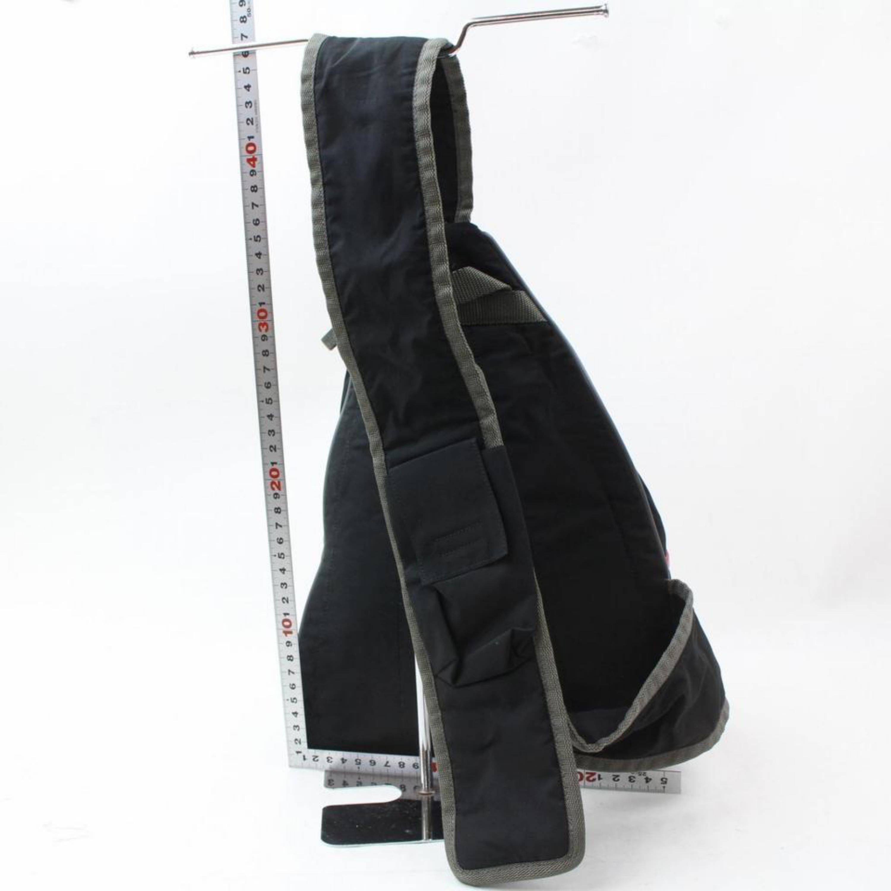 Women's or Men's Prada Tessuto Sports Banana Bum 869044 Black Nylon Cross Body Bag For Sale