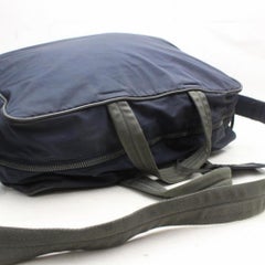 Prada  Tessuto Sports Duffle 2way 869246 Black Nylon Weekend/Travel Bag