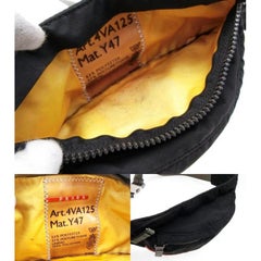 Prada Tessuto Sports Fanny Pack Waist Belt Pouch 232852 Nylon Cross Body Bag