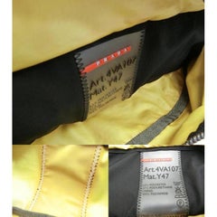 Prada Tessuto Sports Fanny Pack Waist Pouch 231475 Black Nylon Cross Body Bag