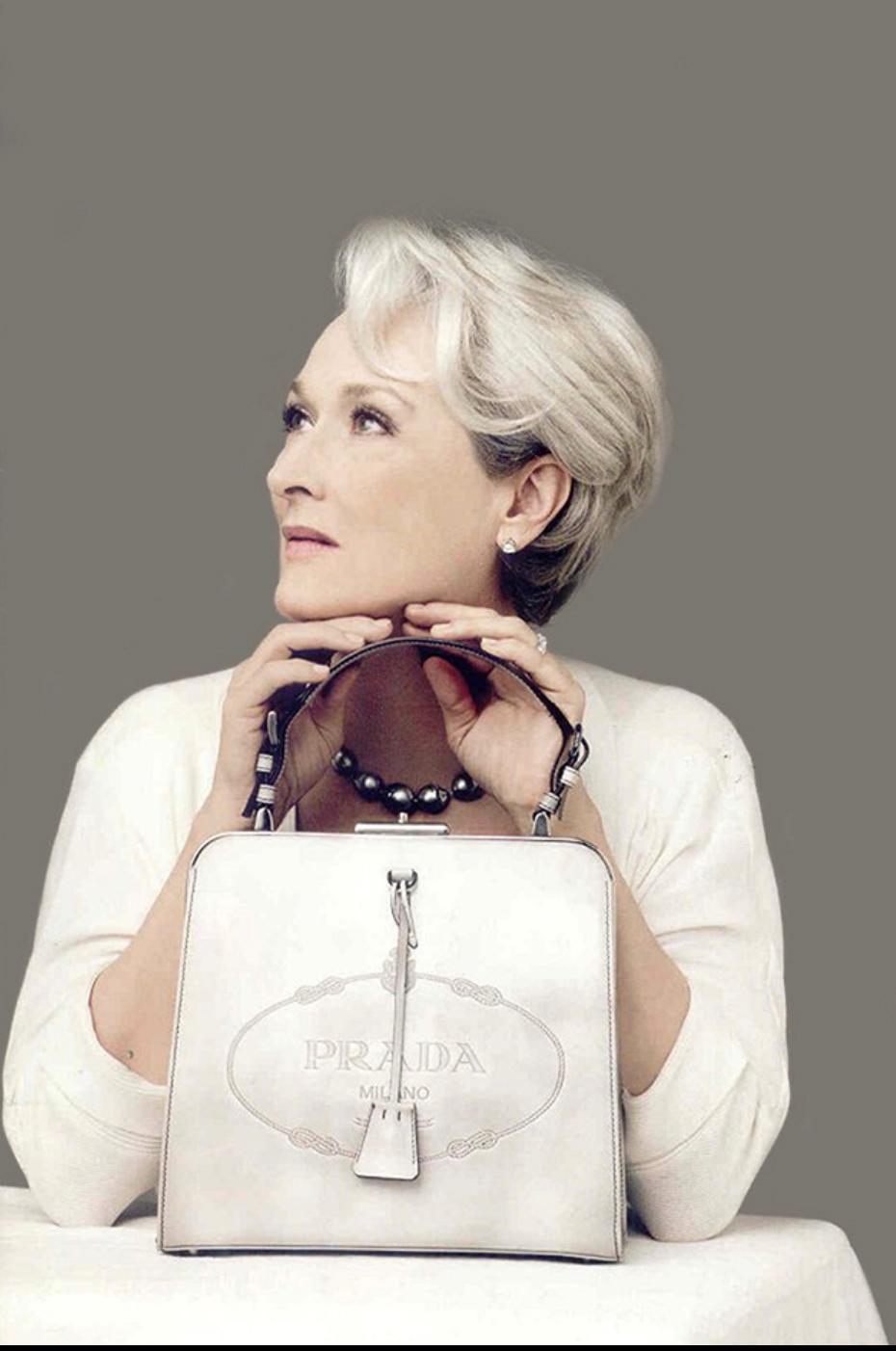 Prada The Devil Wears Prada Miranda Priestly Handtasche  im Angebot 8