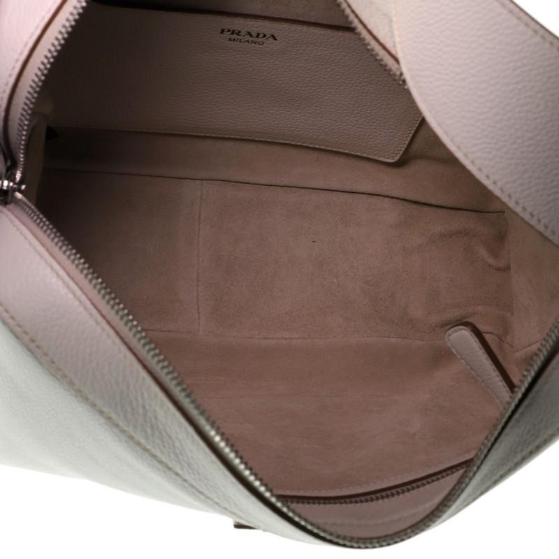 Women's or Men's Prada Top Zip Shoulder Bag Vitello Daino Medium