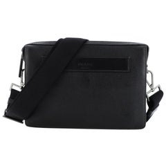 Prada Toro Convertible Crossbody Bag Vitello Daino Small