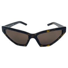 Prada Tortoise Shell Acetate-frame Square Cat-Eye Sunglasses