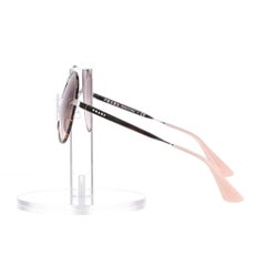 Prada Tortoiseshell Round Sunglasses