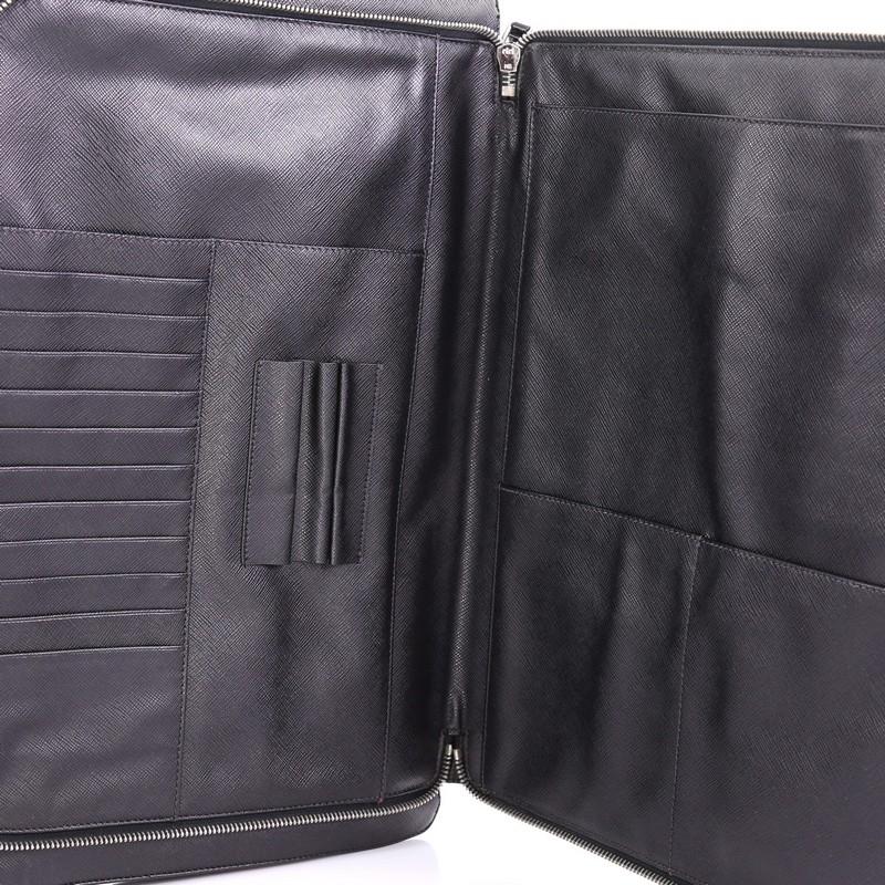 Prada Travel Briefcase Saffiano Leather 2
