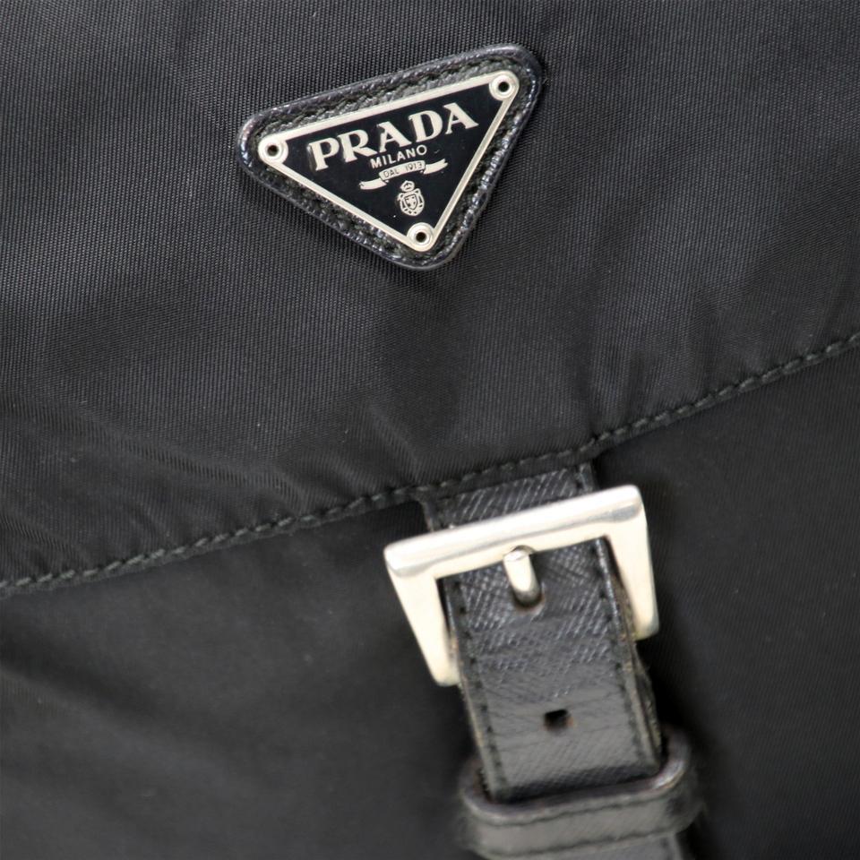 Prada Travel MM Nylon-Umhängetasche PR-0928P-0011 Damen