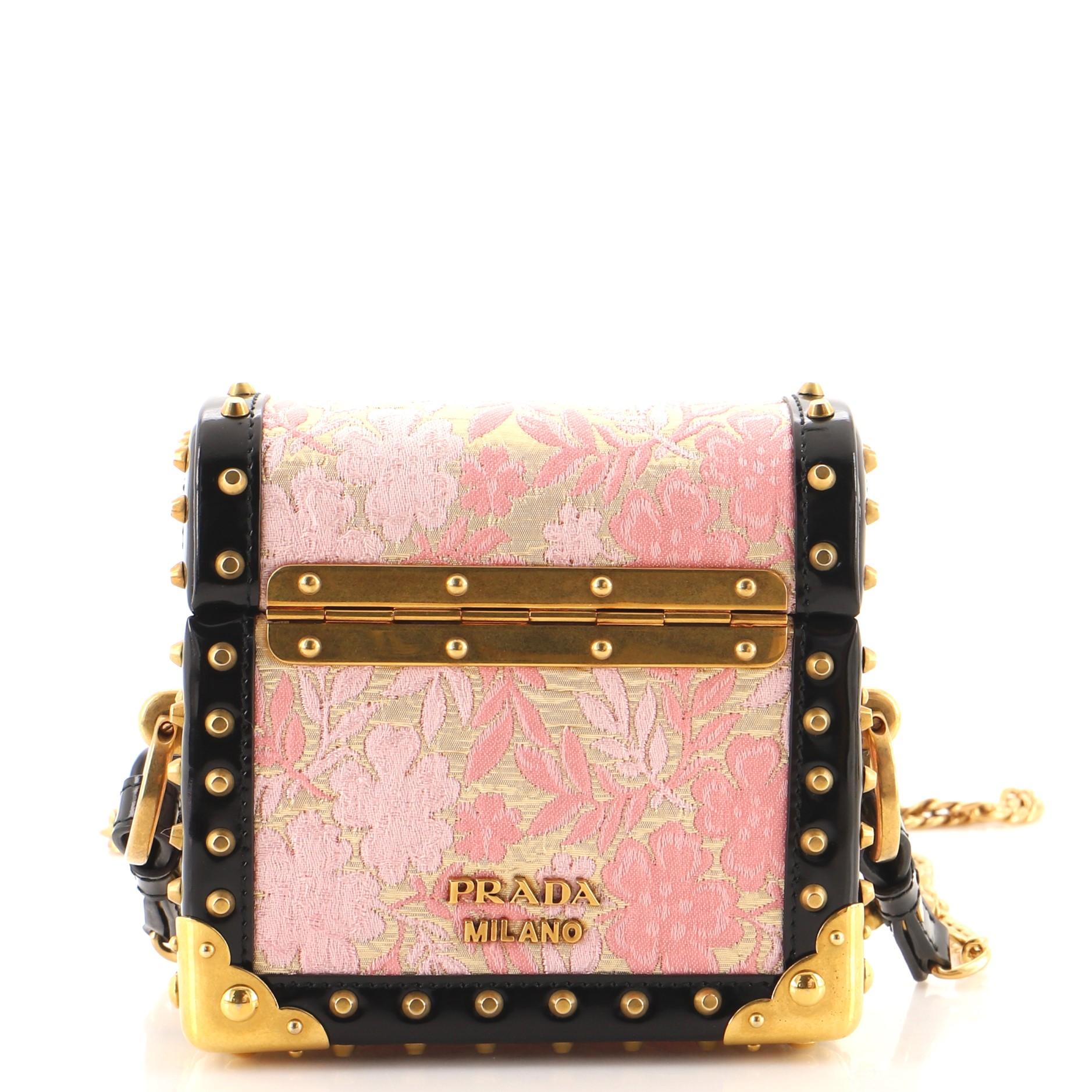 prada trunk bag