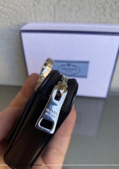 Prada Trick pelle black leather accessorie