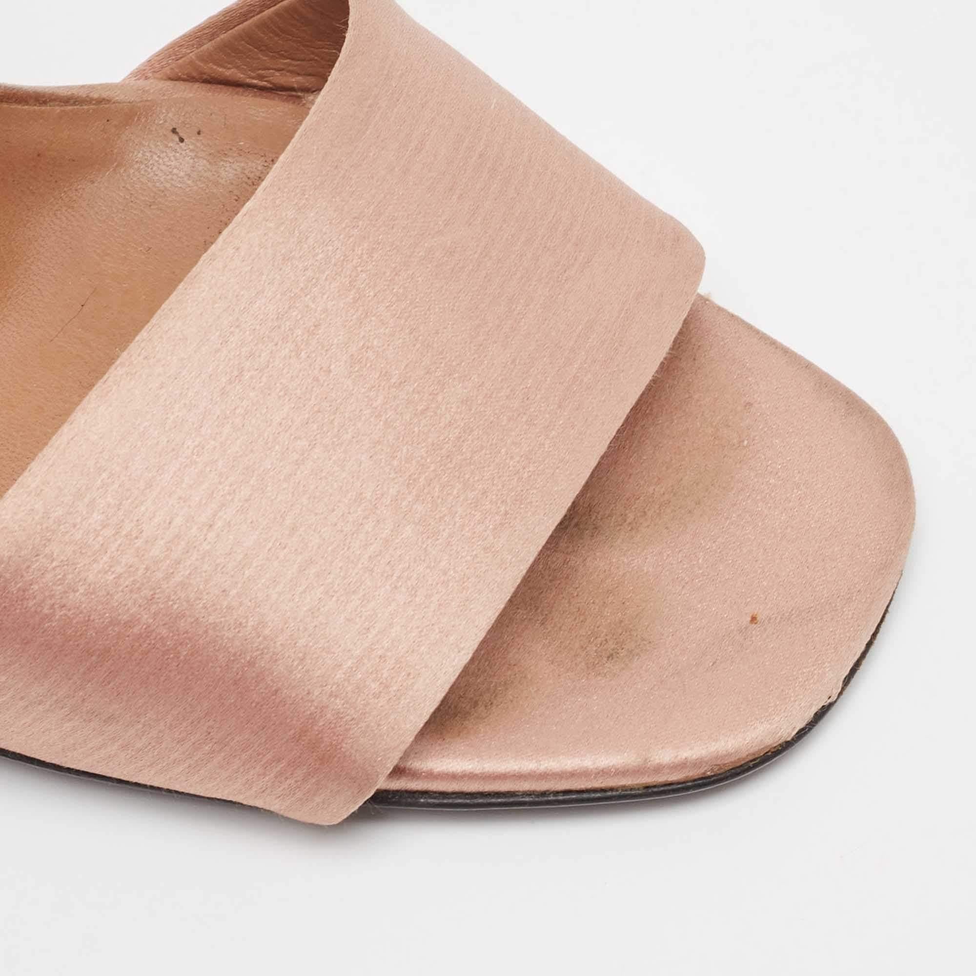 Prada Tricolor Satin Ankle Wrap Sandals Size 36 For Sale 2