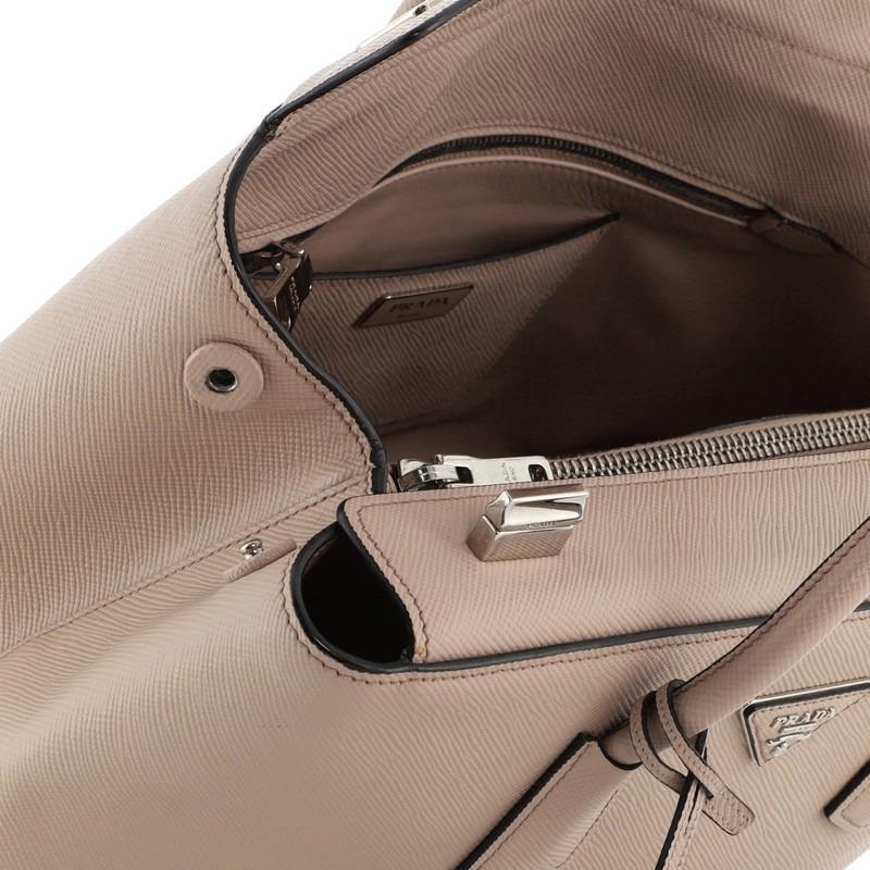 Prada Turnlock Cuir Zwillingstasche Saffiano Leder Medium 2