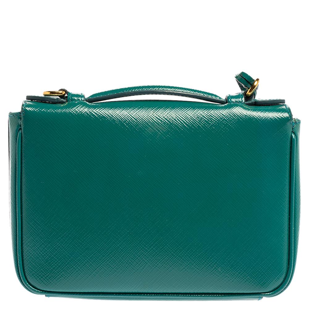 prada turquoise bag