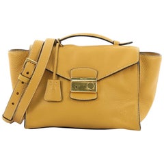 Prada Twin Pocket Satchel Vitello Daino Medium