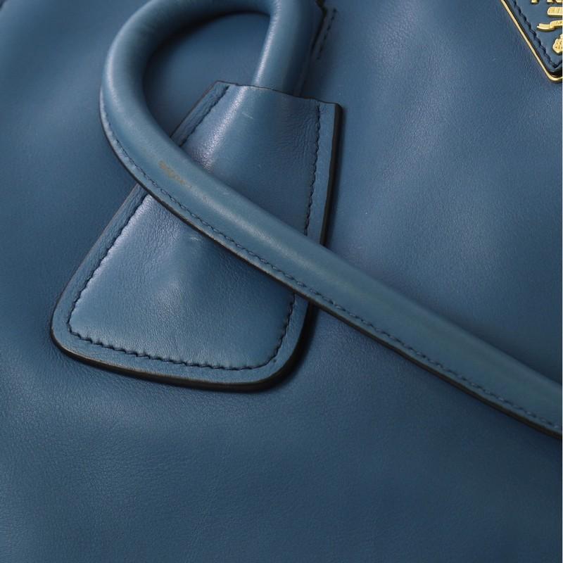 Prada Twin Pocket Tote Cervo Leather Large 2