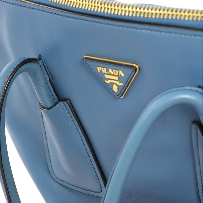 Prada Twin Pocket Tote Cervo Leather Large 3