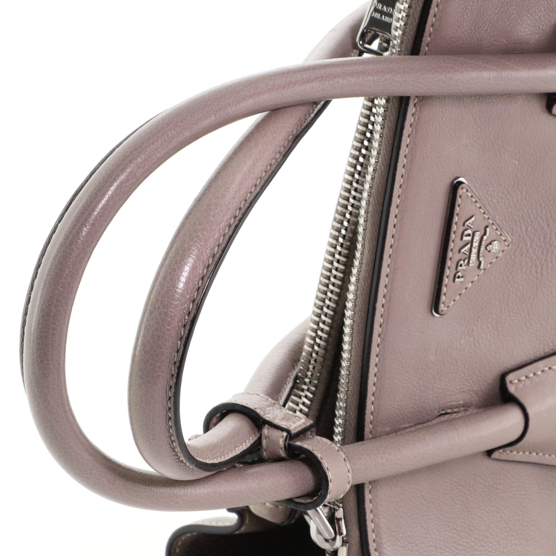 Prada Twin Pocket Tote City Calfskin Small In Good Condition In NY, NY