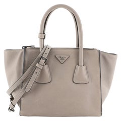 Prada Twin Pocket Tote City Calfskin Small