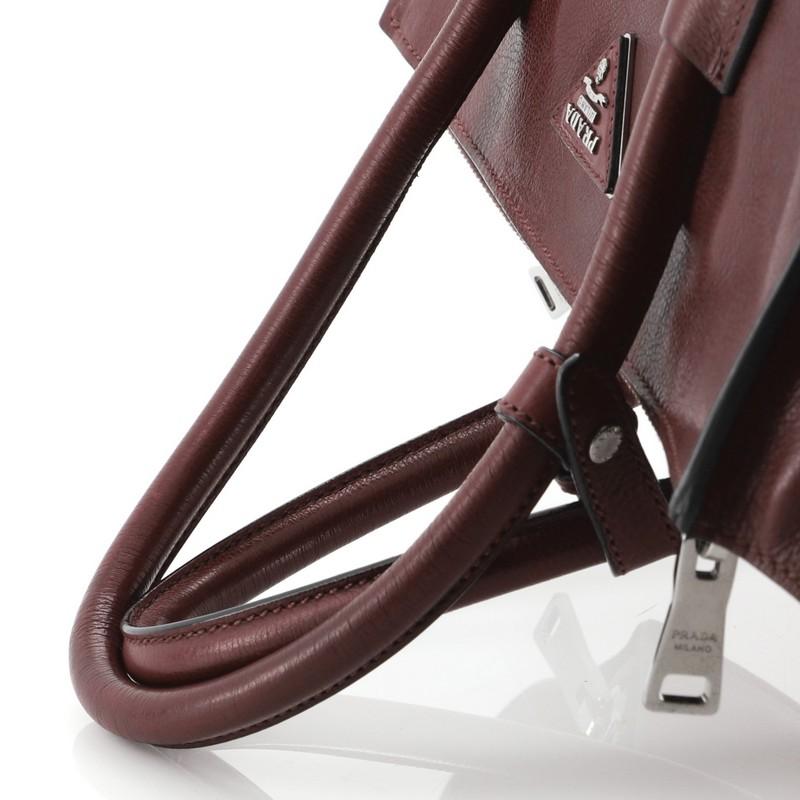 Prada Twin Pocket Tote Glace Calf Medium 2