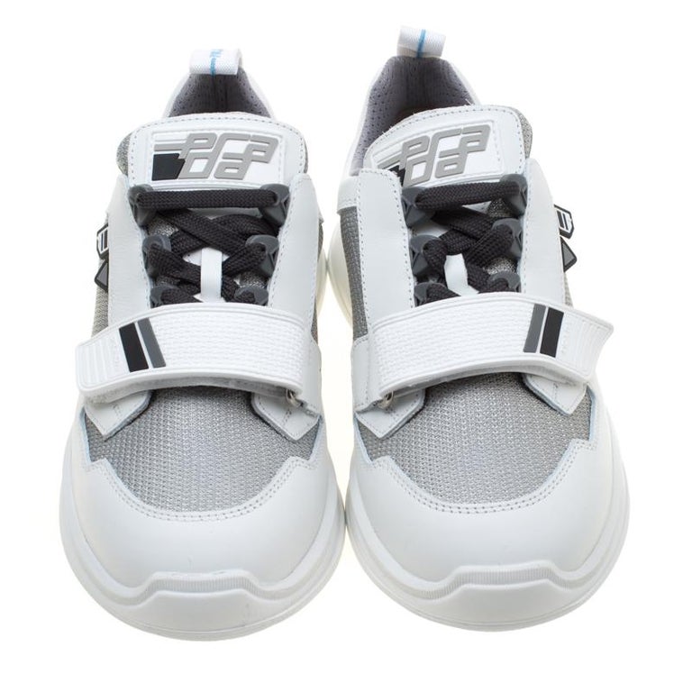 prada mechano white