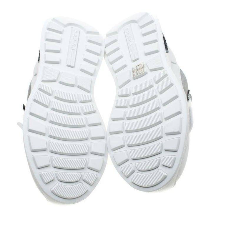 prada mechano white
