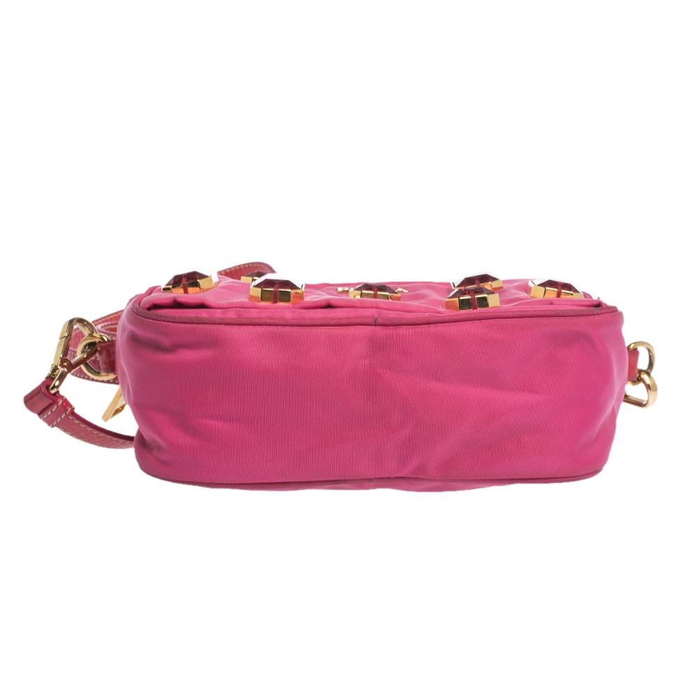 prada pink jewel bag