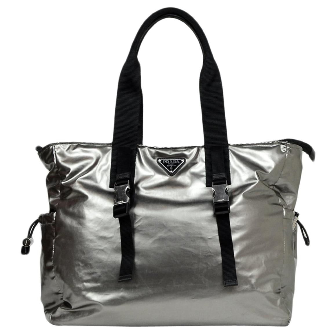 AUTHENTIC PRADA nylon tote (Free sf)✨, Luxury, Bags & Wallets on