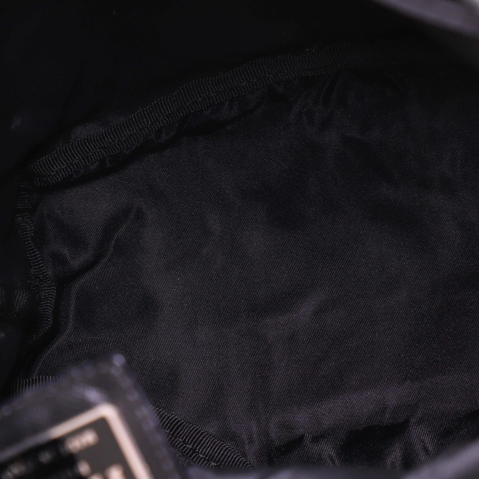 Prada Vela Double Front Pocket Backpack Tessuto with Saffiano Leather Medium 1