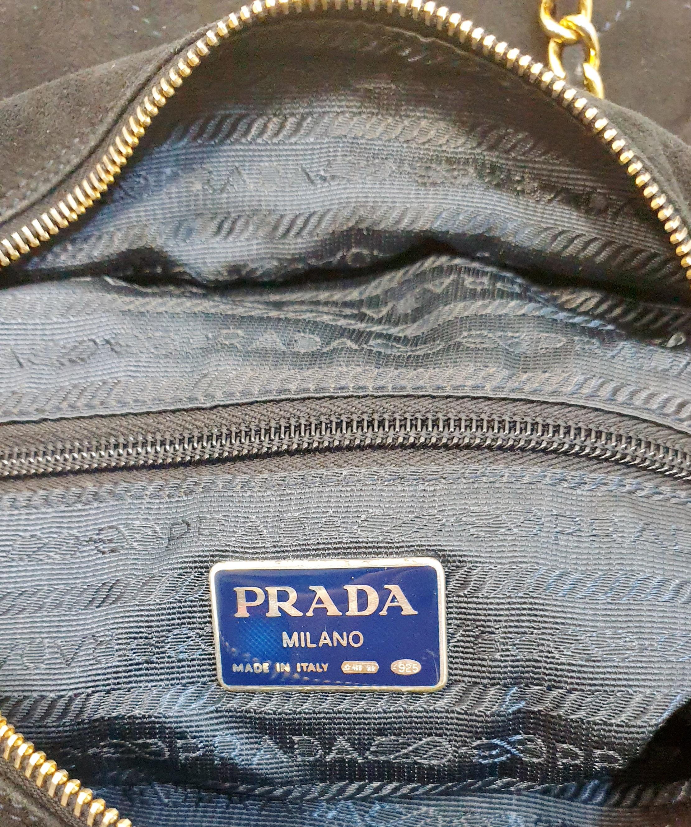 prada terry cloth bag