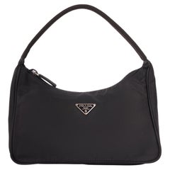 Prada Vintage 1990's Black Nylon Bag