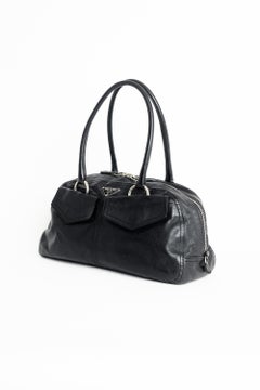 Prada Vintage 1990’s Bowler Leather Bag