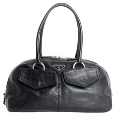 Prada Vintage 1990’s Bowler Leather Bag