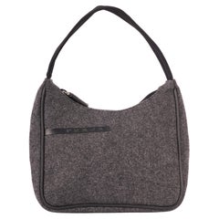Prada Vintage 1999 Dark Grey Wool