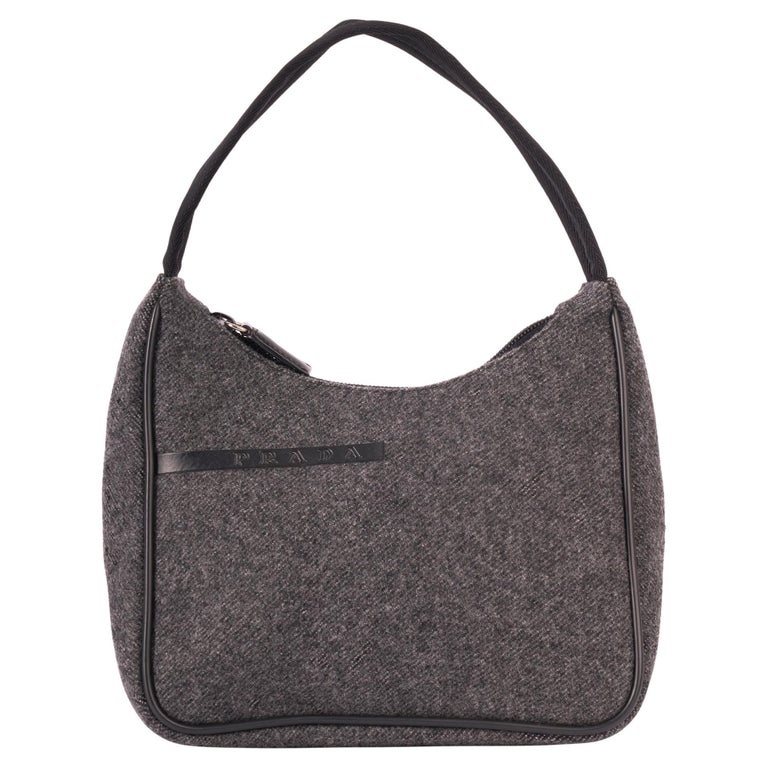 Prada Vintage 1999 Dark Grey Wool For Sale at 1stDibs